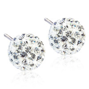 Blomdahl Skinfriendly CRYSTAL BALL Earrings