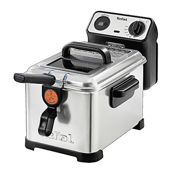 Tefal Filtra Pro-Inox & Design Enamel Fryer 3L