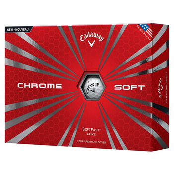 Callaway CHROME SOFT Golf Balls, 2× 12pcs