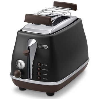De'Longhi ICONA Vintage Toaster, Black
